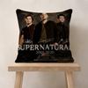1PC TV Play Series Supernatural Maple Design Cushion Cover Happy Autumn Harvest Decor Holiday Decorati Pillow Cover