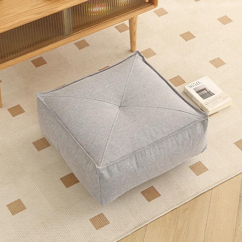 40x40x15cm Floor Cushions Thick Small Sitting Pier Square/Round Pouf Lazy Cushion Home Sofa Bay Window Decor Lattiatyynyt