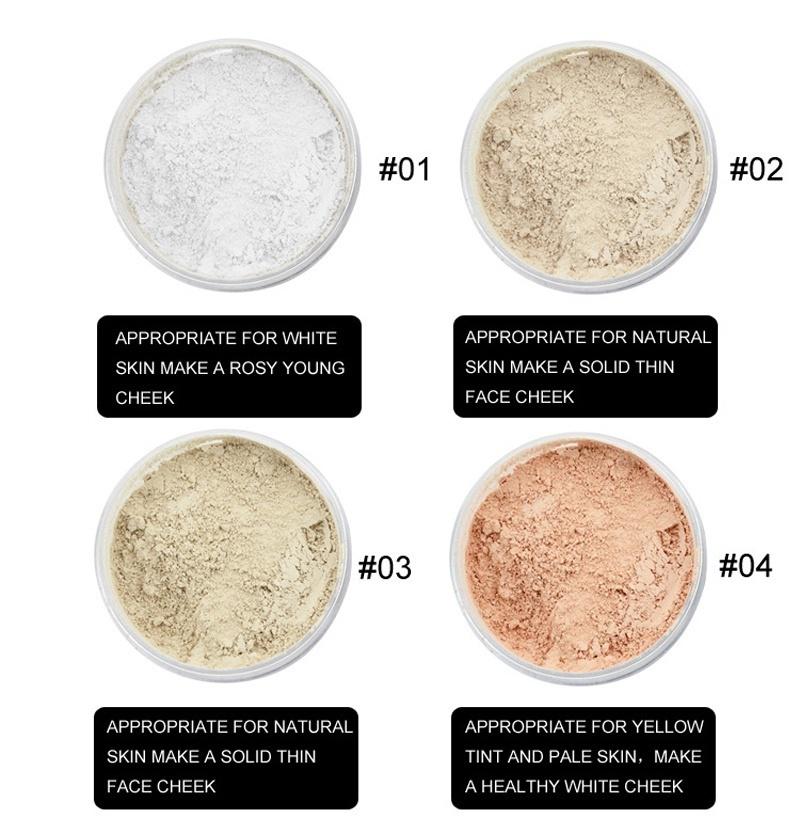 Buy 2017 New Brand Mineral Powder 4 Color Oil Control Long Term Dark ...