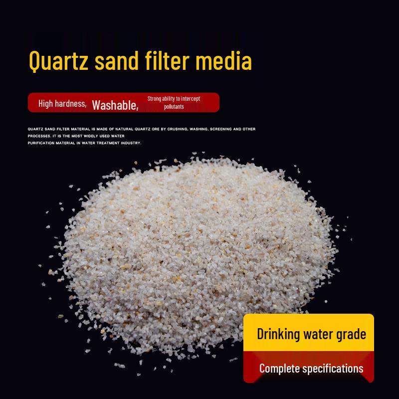 

Zhaoran Natural Quartz Sand Filter Media 5 lbs