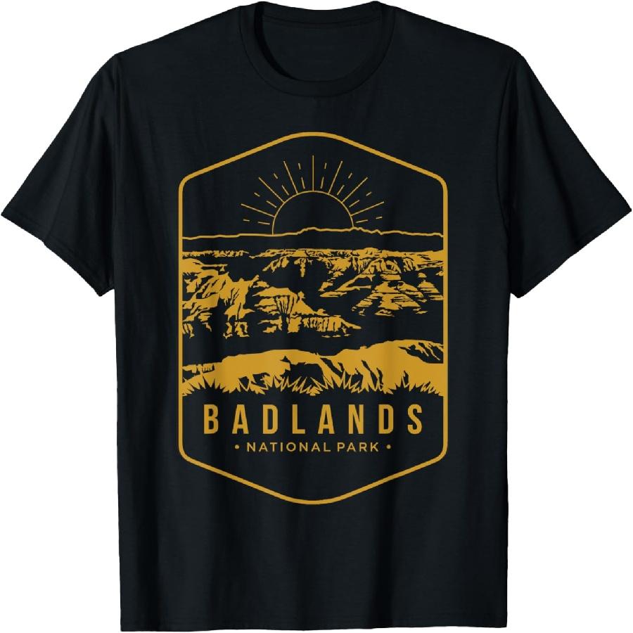 Badlands National Park T-Shirt XXXXXL чёрный