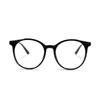 Retro Simple TR Flat Glasses, Students' Early Eight Face Small Frame Glasses, Reading Can Be Matched with Degree Anti-blue Glasses