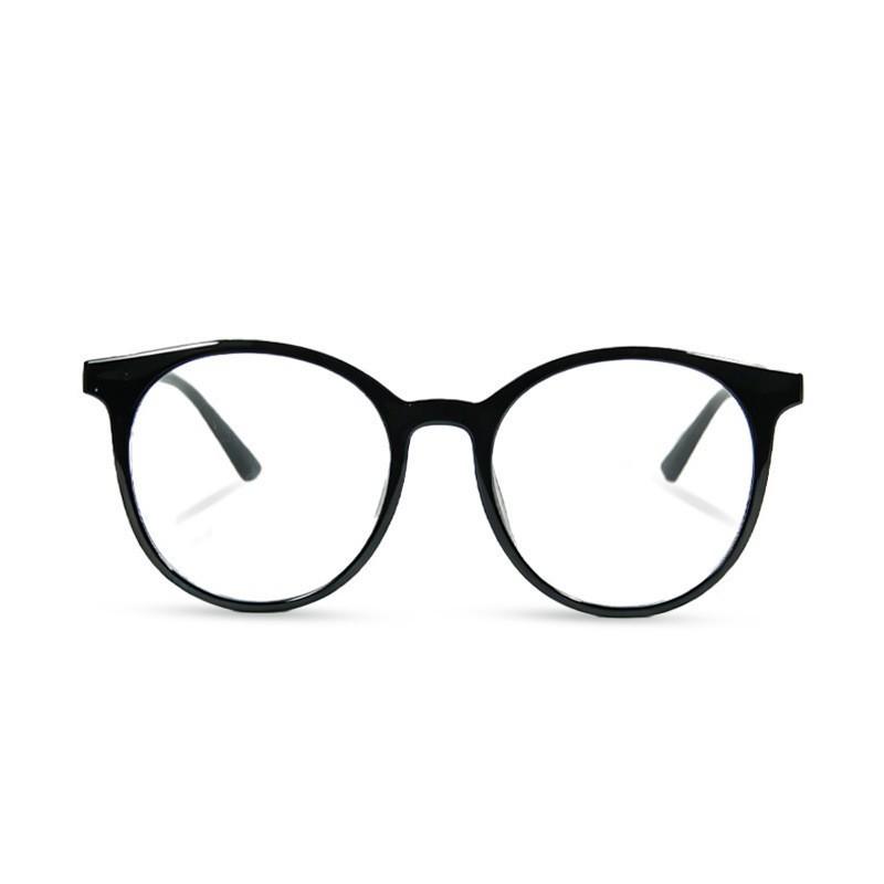 Retro Simple TR Flat Glasses, Students' Early Eight Face Small Frame Glasses, Reading Can Be Matched with Degree Anti-blue Glasses