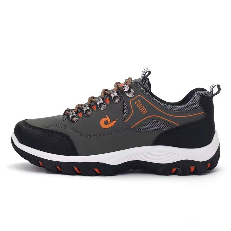 Men’s Outdoor Hiking Shoes - Large Size, Non-Slip, Ideal for Spring and Autumn Adventure and Camping