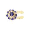 Rhinestone Button Cover Decorative Button Embellishment Button Flower Button Cover for Jewelry Craft Decoration