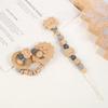 Factory Price Baby Gift Set Toy Lovely Lion Shape Pacifier Clip Chain Holder Colorful Cotton Wood Teether Toys Baby