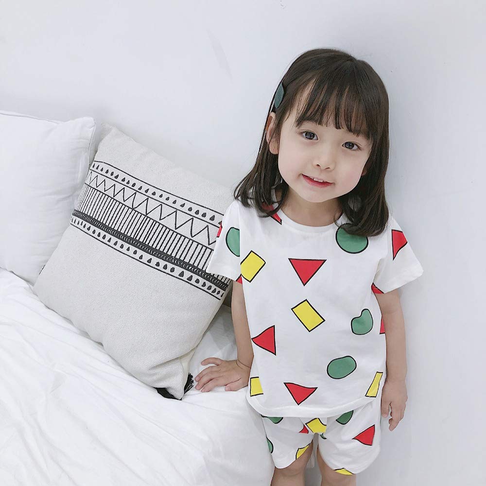 Crayon Short Baby Top and Bottom Room 80 90 100 110 120 130 140 150 160 170 [Dizoony] Pajamas, Kids, Shin-chan, Children's Clothes, Boys, Girls,