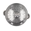 28cm 11.0in 2‑Layer Stainless Steel Steamer Pot Steaming Grid Cooking Pot with Handle