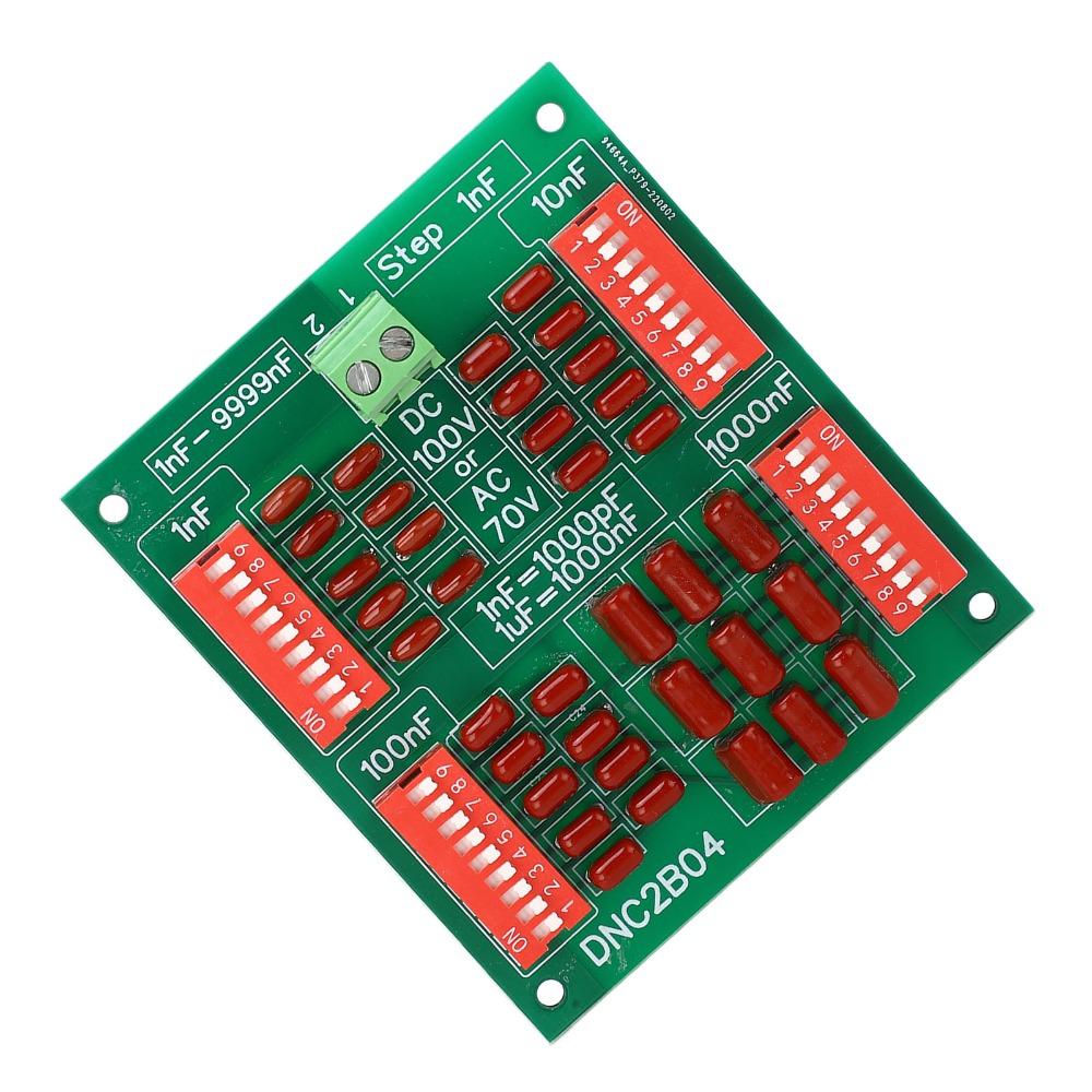 1nF-9999nF Programmable Capacitor Board DNC2B04 Variable Capacitor  Electronic Experiment