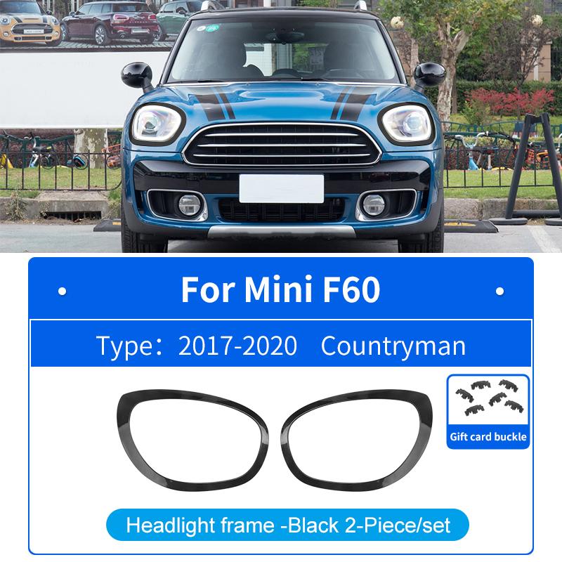Headlight Taillight Cover Replace Ring For Mini Cooper F56 F55 F60 F54 R56 R60 R55 Countryman 2014-2023 Car Exterior Accessories