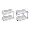 Bathroom Storage Rack Cosmetic Tray Jewelry Organizer Multipurpose Tea Cup Holder