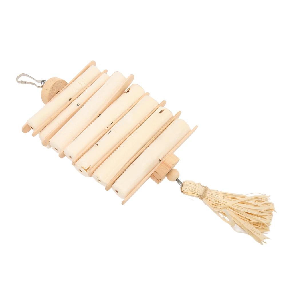 Sola Stick Bird Toys Fun Interactive Beak Grinding Logs Parrot Foraging Toys for Parakeets
