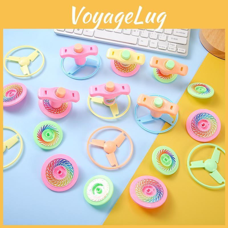 Plastic Toy Gyroscope With Bubble Push And Spin Features For Gift Relaxation