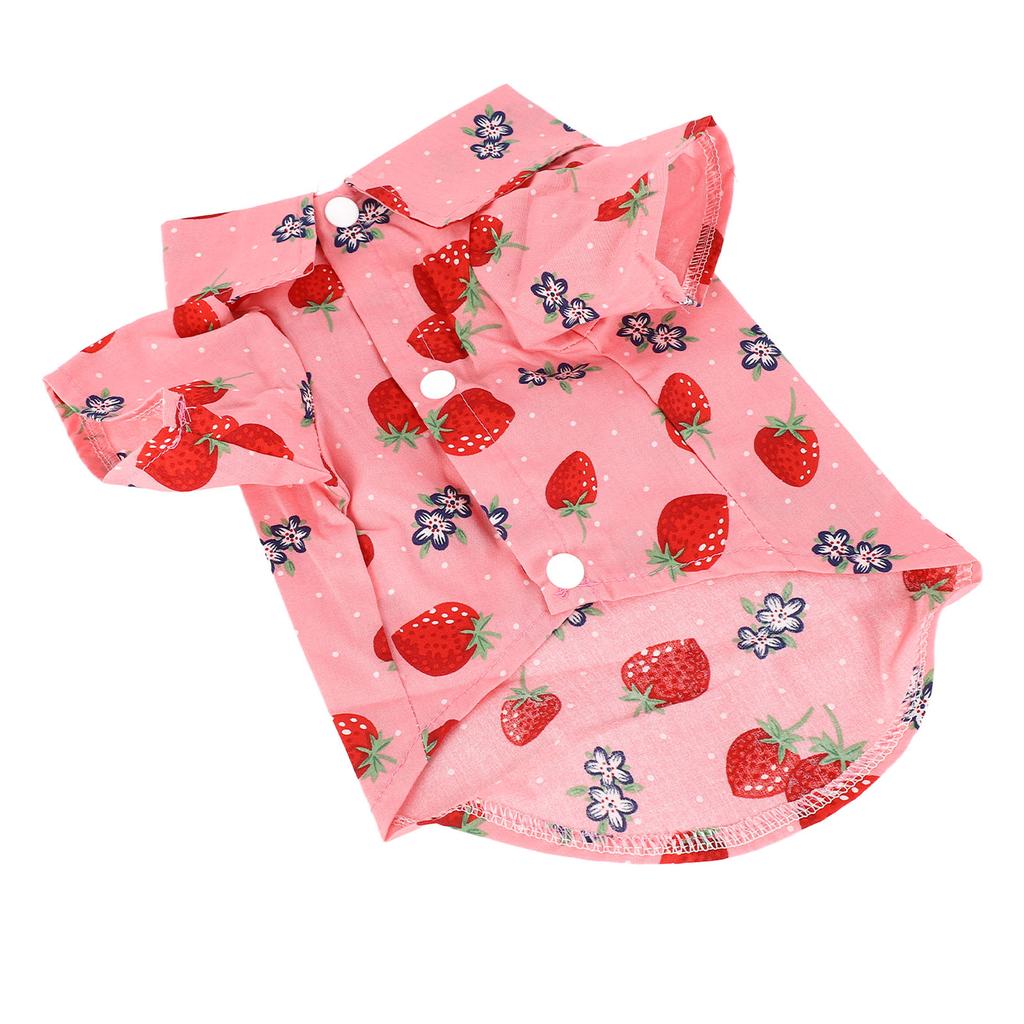 Dog Shirt Skin Friendly Breathable Fashion Washable Pet Clothing for Spring Summer