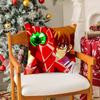 Anime High School Dxd-Beautiful Pillow Case Silky Short Plush With Invisible Zipper Dustproof Sofa Cushion Cover For Home Decor