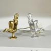 Sexy Bunny Girl Statue Desktop Miniature Home Car Bar Ornament