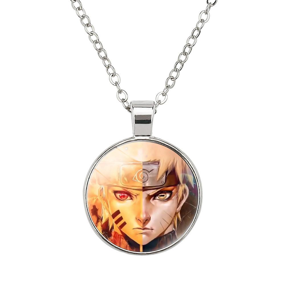 Fashionable Time Naruto Gem Pendant Necklace Unisex Stylish Souvenir Travel