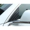 For Tesla Model 3 2017-2023 Carbon Fiber A Pillar Front Triangle Cover Trim 2pcs