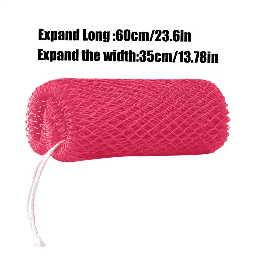 1PC African Net Bath Sponges  Exfoliating Bath Sponge Scrub Deep Cleaning For Smoothing Arm Foot Back Neck Leg Body Skin