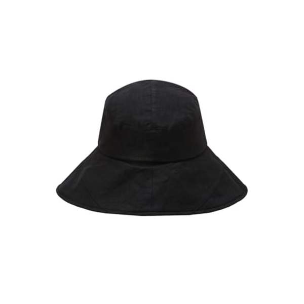 Daks Women S Black Check contraSt Linen Floppy Hat Dche6e122bk