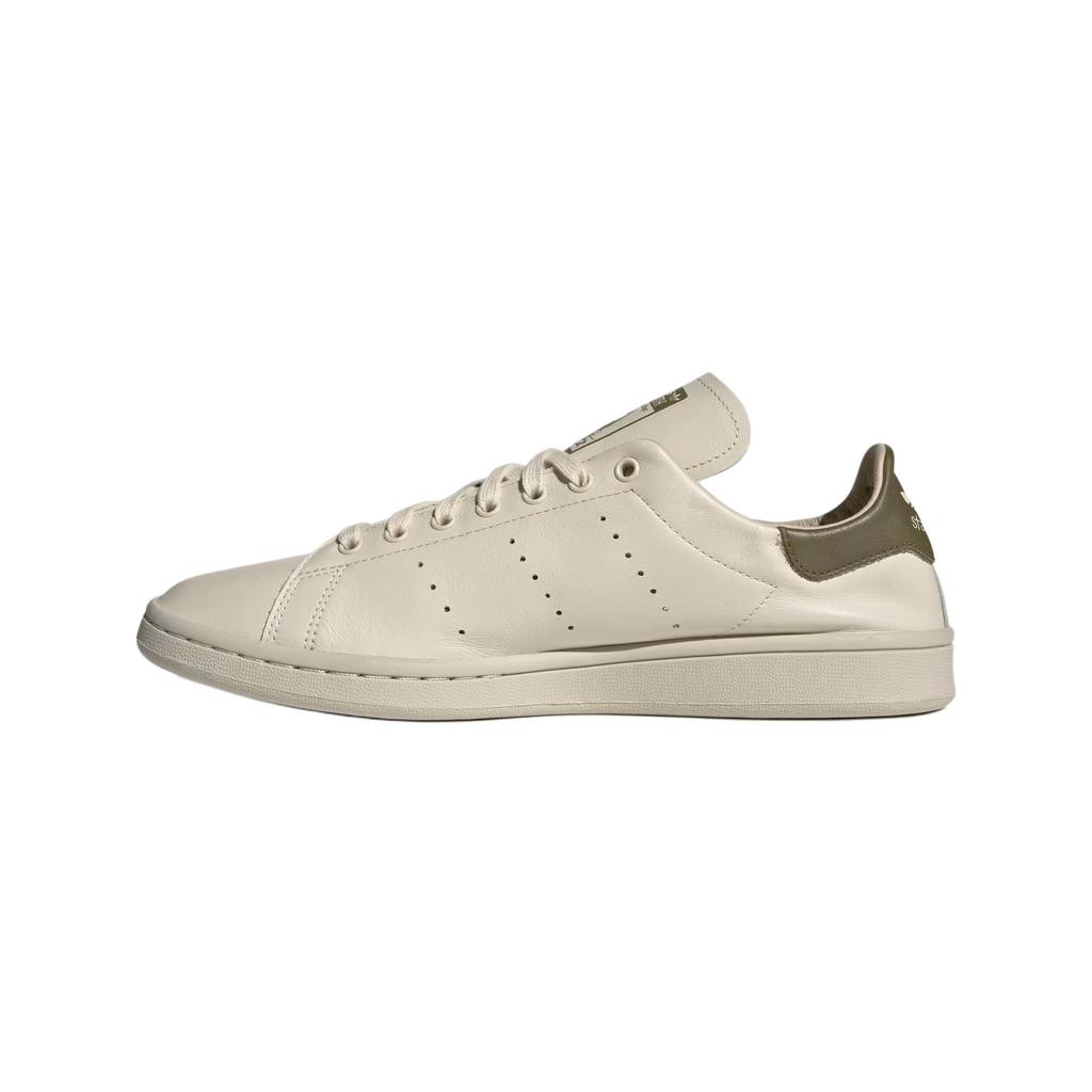 Adidas Originals Stan Smith Lux Trendy Comfortable Slip Resistant Durable Low Top Tennis Shoes Unisex Sneakers Beige JH7403