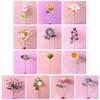 Hand-Knitted Flower Handwoven Crochet Flower Valentines Day Wedding Decoration Artificial Flower DIY Flower Arrangements