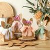 16pcs Easter Bunny Paper Gift Bag Easter Treat Bags Reusable Cute Spring Small Easter Bags Candy Holder For Holiday Party gifts
