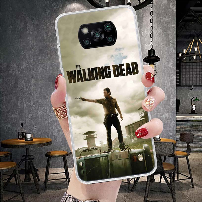 The Walking Deads TV Soft Phone Case For Xiaomi Redmi 15C 15 13C 13 Poco X5 X6 X7 F7 Ultra M7 12C 12 10 10C 9C 9A 9T 9 Fundas Po