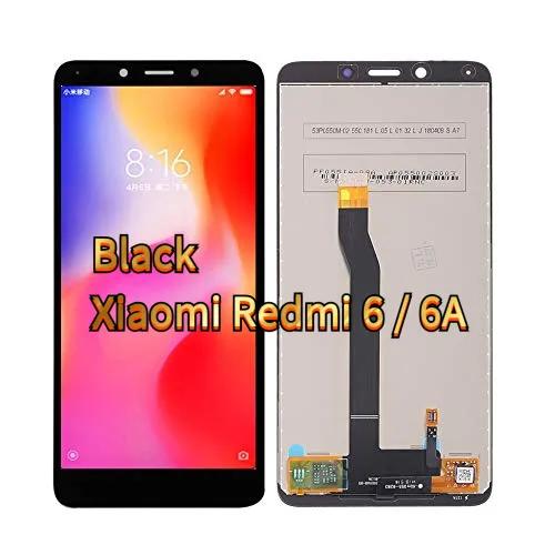 

РК-екран та дигітайзер у зборі для Xiaomi Redmi 6 / 6A (Чорний)