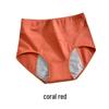 Women's High-Waist Antibacterial Cotton Menstrual Briefs - Leak-Proof Period Underwear for Girls