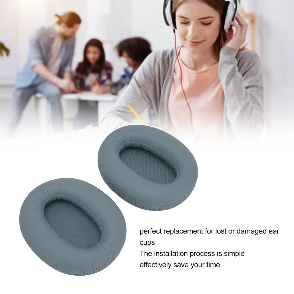 Coussinets d'oreille de remplacement, coussinets d'oreille doux à réduction de bruit pour casques W820NB