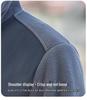 Men's Thickened Fleece Hoodie Jacket, Stand Collar, Casual Outdoor Warm Cardigan 7035