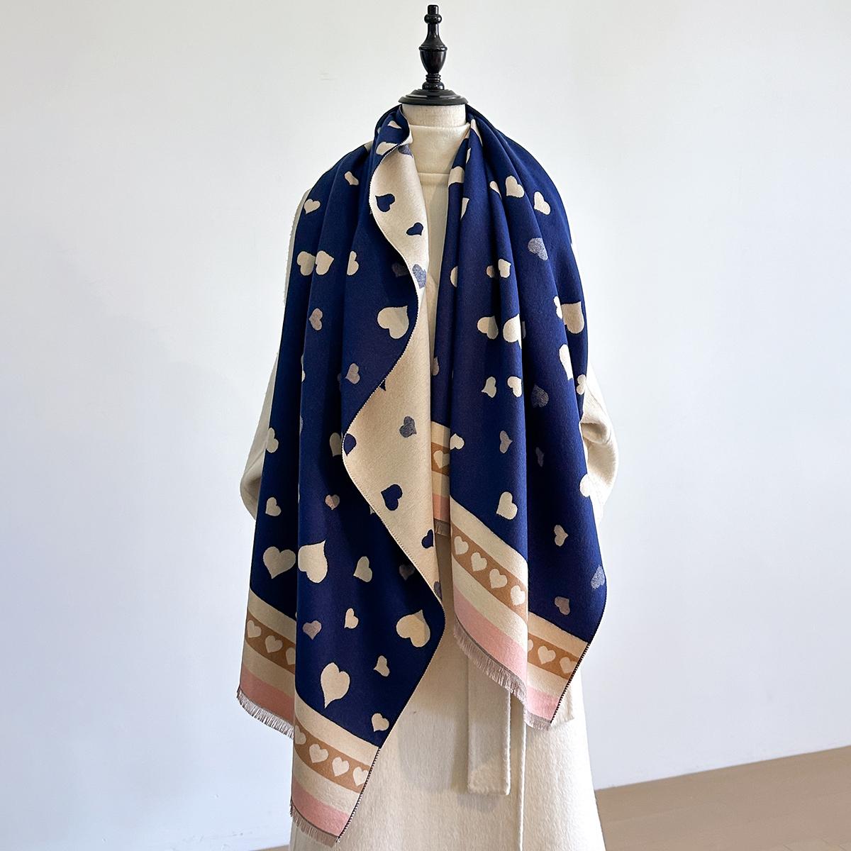 

Designed Women S Winter Warm Cashmere Shawl - Fashion Scarf Neckerchief Pashmina Head Scarf Wrap Poncho & Echarpe