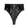Women Latex Hot Pants Faux Leather Booty Shorts Underwear Lingerie Nightclub Panties Clubwear