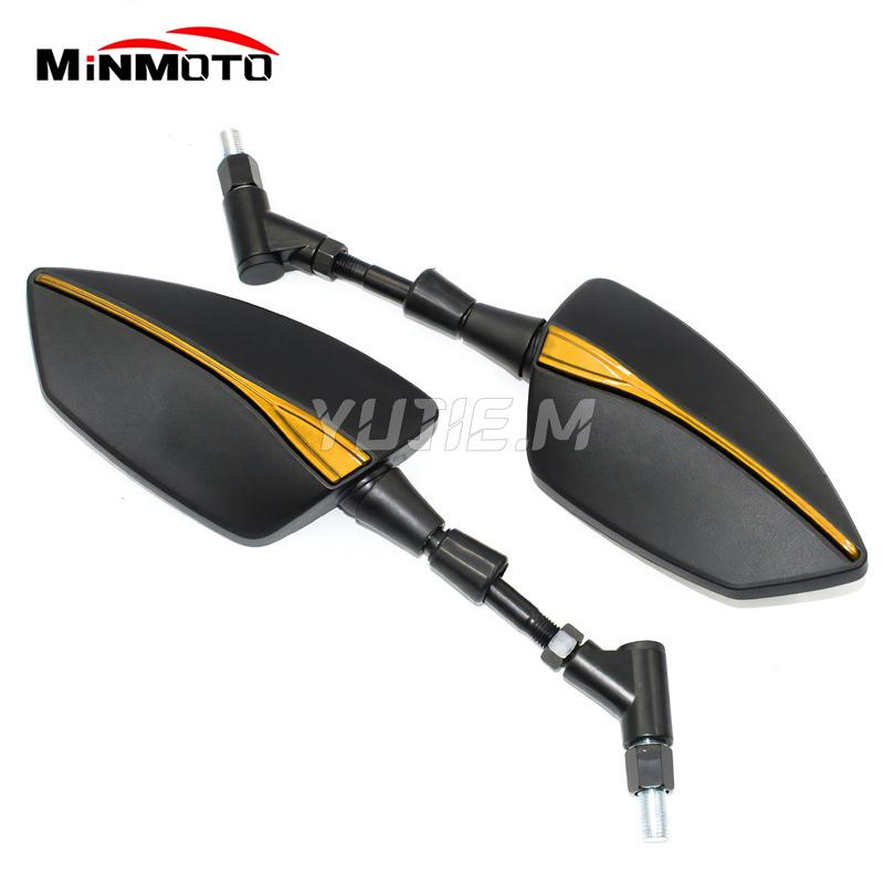 10MM 8MM Motorcycle Adjustabale Rearview Left Right Rear View Mirrors Side Mirror For XJ6 XJ6F XJ6N XJ 6 6F 6N 2009-2019 2020