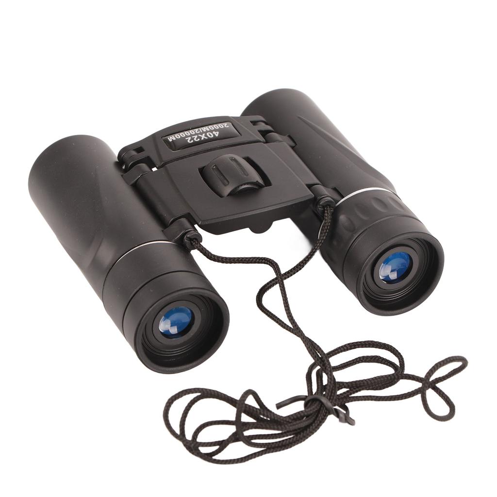 40X22 Binoculars HD IPX5 Waterproof Fogproof Foldable Portable Compact Binoculars for Bird Watching Sightseeing