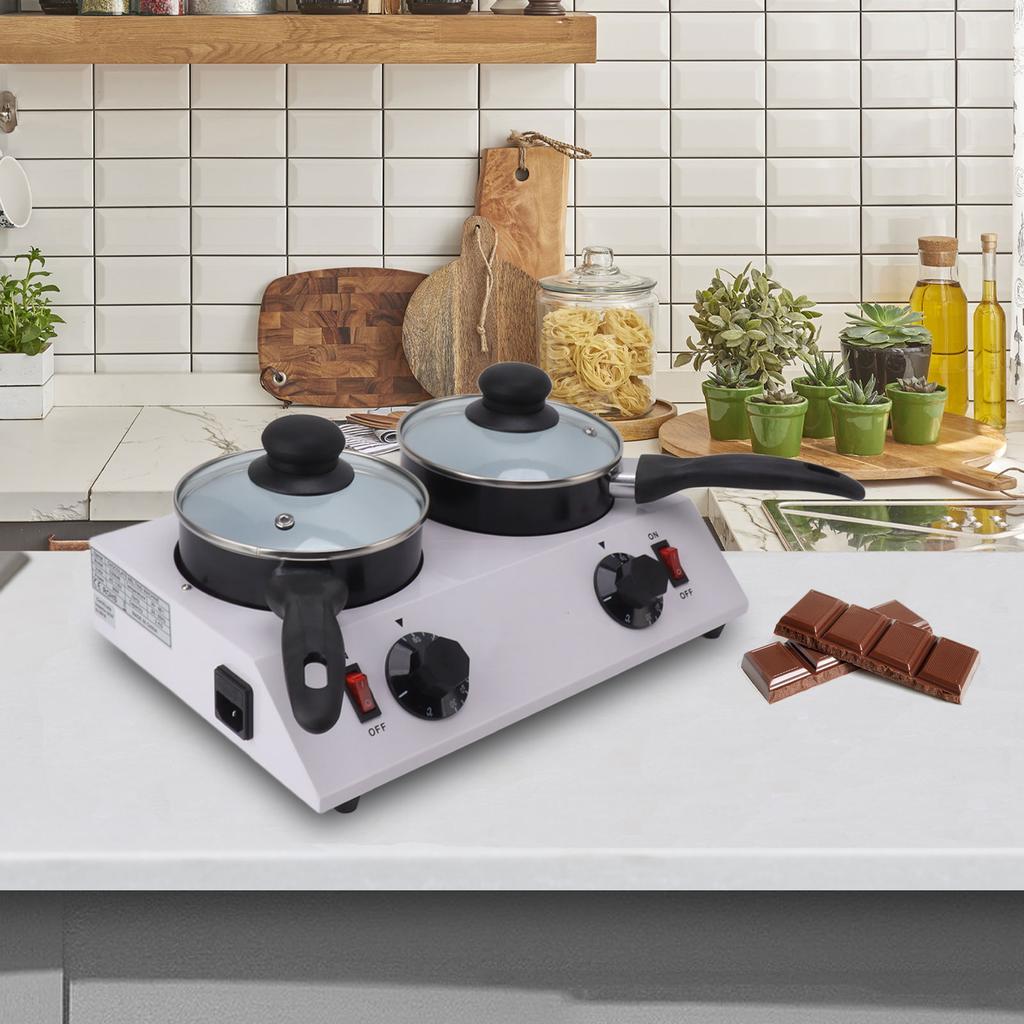 Chocolate Tempering Machine 2  Chocolate Melting Machine Constant Temperature Electric Tempering Pot for Kitchen Baking 80W