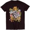 Fraggle Rock Dance Your Cares Away Swirl T Shirt Black
