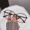 Fashion Anti Blue Lamp Gradient Pink Myopia Glasses Women Vintage Shortsight Eyeglasses Ladies Finished Optical Eyewear Diopter