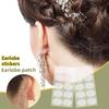 60/120Pcs Invisible Earrings Stabilizers Ear Holes Protective Waterproof Patches Earrings Support Patches For Earrings