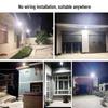 Super Bright Waterproof LED Solar Street and Courtyard Light for Outdoor Use