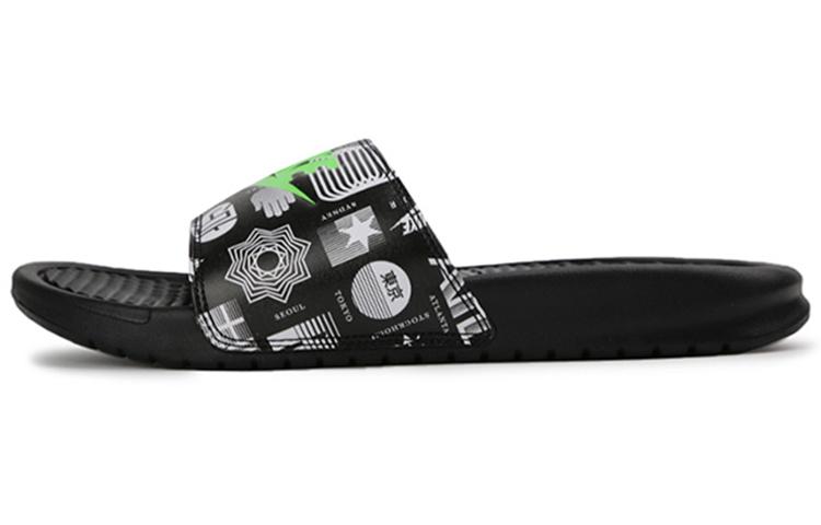 Nike Benassi Jdi Print Slide  Run To Tokyo  631261-042 38.5