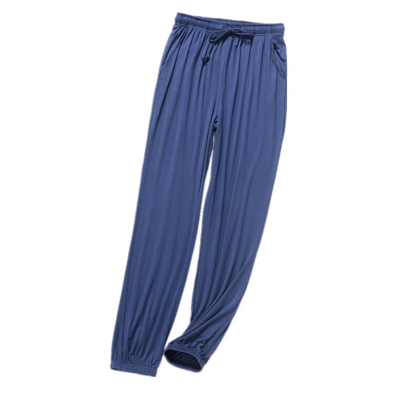 Men's Modal Joggers – Large Size, High Elastic, Lightweight, for Home & Sports.