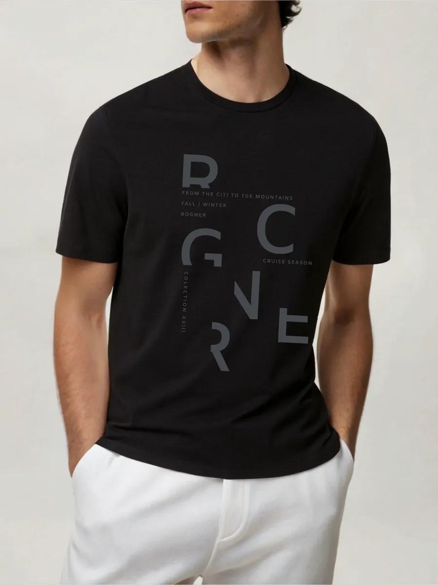 Basic oversized printed T-shirt 2XL