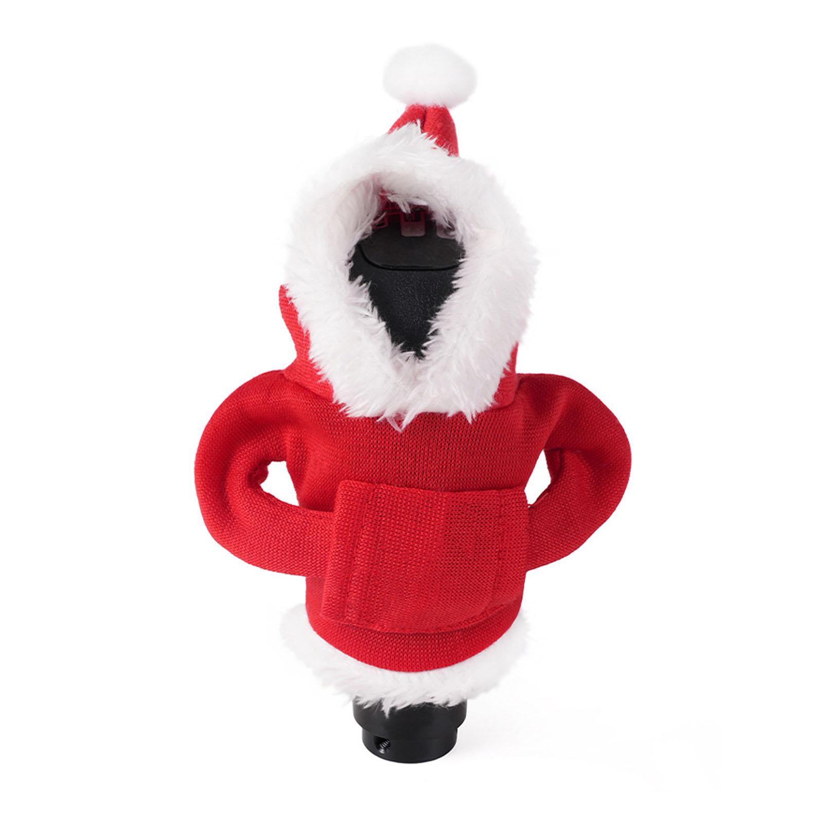 

Creative Car Gear Cover, Hooded Sweatshirt Decoration, Car Interior Modification Accessory. One Size