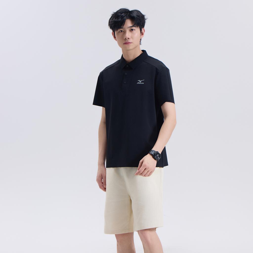 Mizuno Polo Shirts Unisex Lapel Moderate Straight Fit A2CA3143