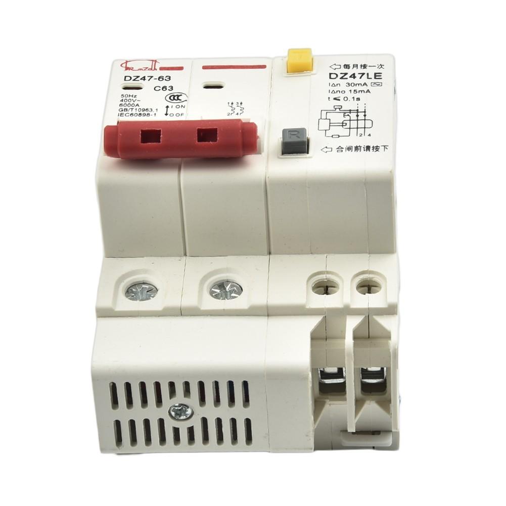 For SPD surge protector arrester 2 pole DZ47LE circuit breaker