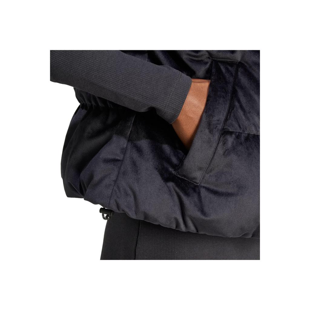 Adidas Originals Regen Velvet Down Vest Women Vests Black JE7217