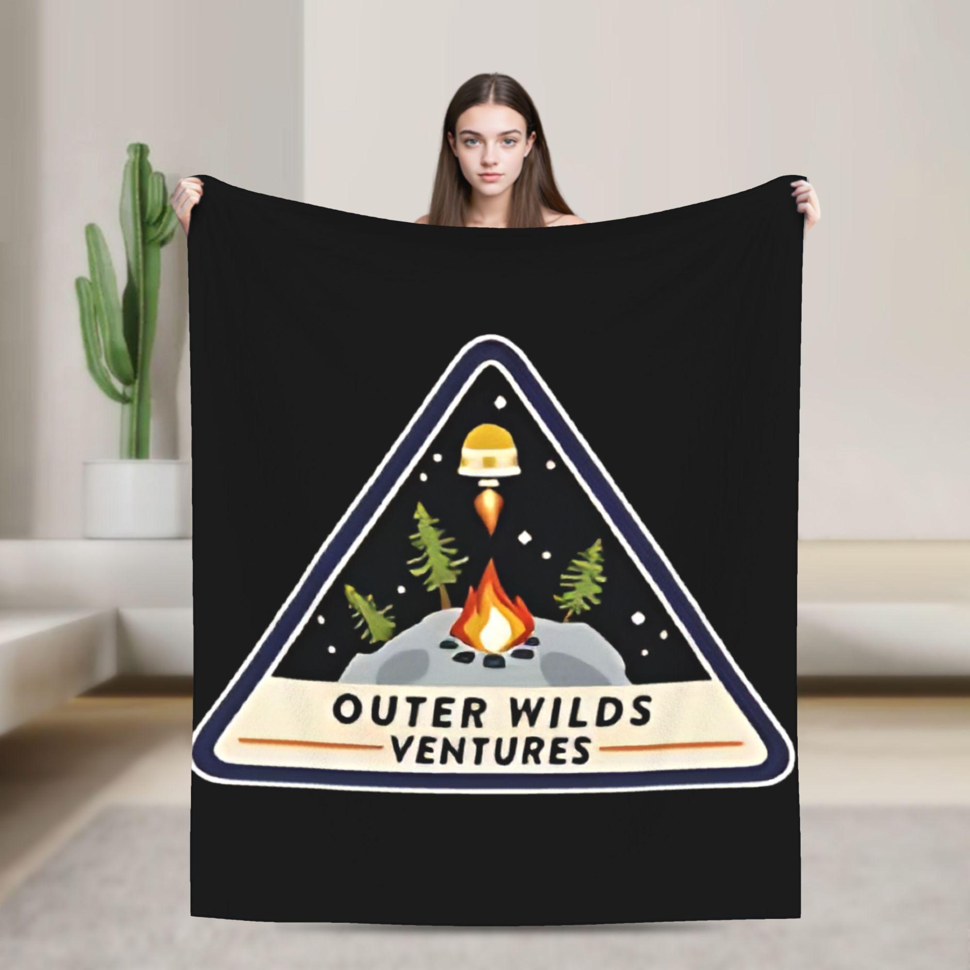 

Outer Wilds Hearthian System Map Plush Blanket Kids Adult Flannel Throw Blanket For Couch Bed Warm Soft Bedspread Gift Idea 75x100cm (30x40inch)