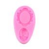 Silicone Molds Mirror Fondant Cake Decorating Tools Frame Chocolate Candy Moulds Kitchen Accessory